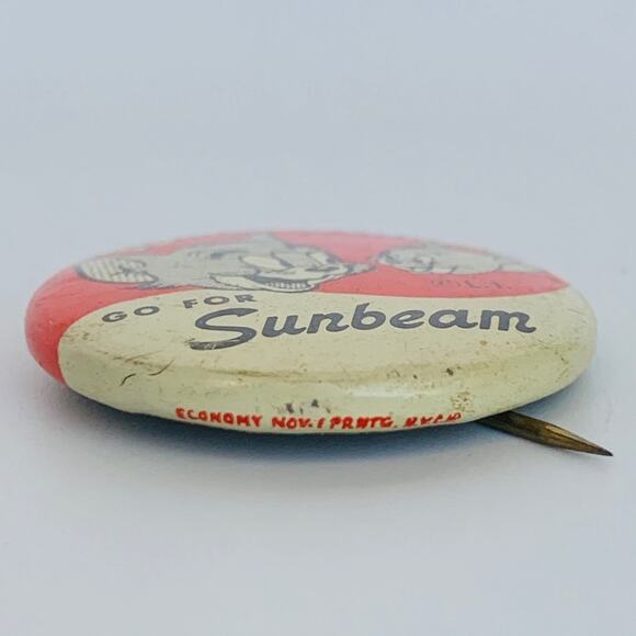 Vintage Tom & Jerry Pinback Button - Picture 3 of 4